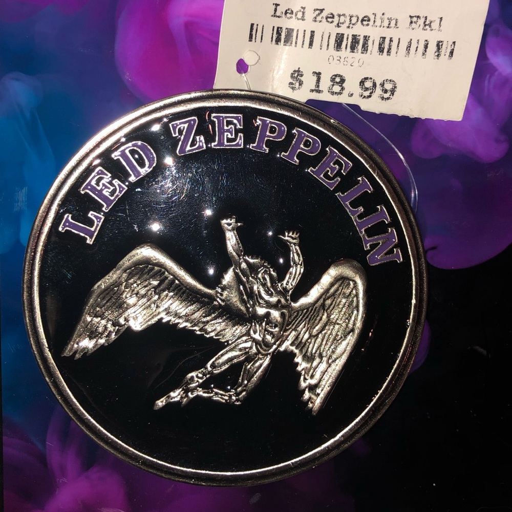 Led Zeppelin belt buckle